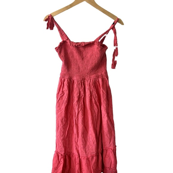 Jessica Simpson Coral Smocked Dress - Picture 1 of 4